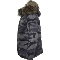 Hot Drenge Calcott Jakke Sort Digi Camo Jakker Og Frakker