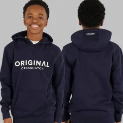 Sale Drenge Fire Dele Hættetrøje Sweatshirt T-shirt Og Joggingbukser Sæt Navy/Off White Træningsdragter
