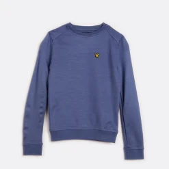 Hot Drenge Fly Fleece Rund Hals Sweatshirt A10 Storm Blå Hættetrøjer Og Sweatshirts