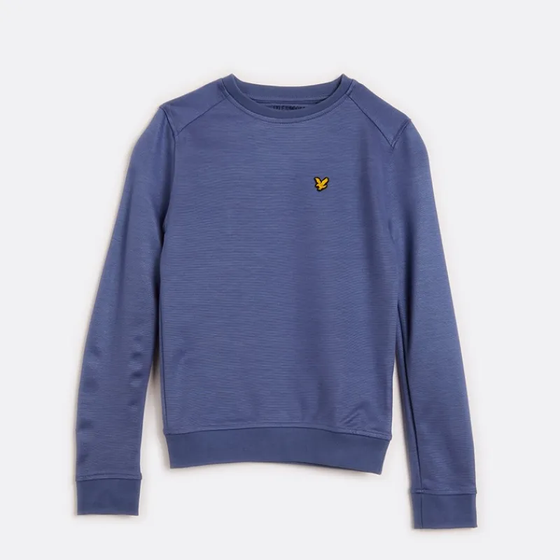 Hot Drenge Fly Fleece Rund Hals Sweatshirt A10 Storm Blå Hættetrøjer Og Sweatshirts