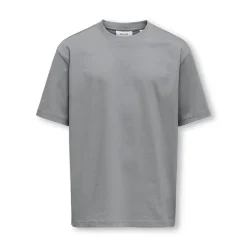 Discount Drenge Fred Life T-shirt Ultimate Grey T-Shirts Og Undertrøjer