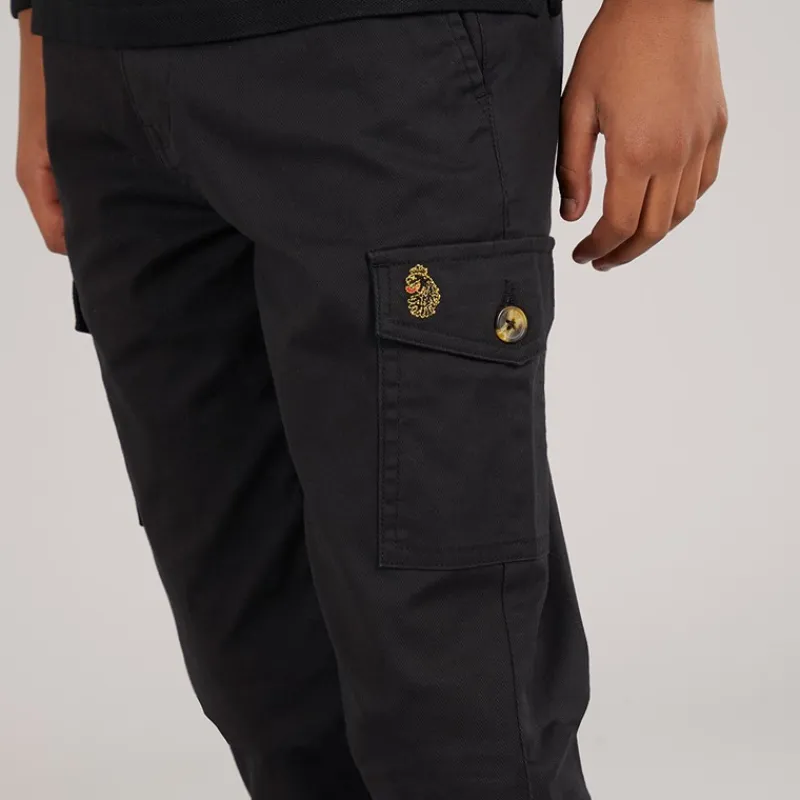 New Drenge Future Cargobukser Sort Jeans Og Bukser
