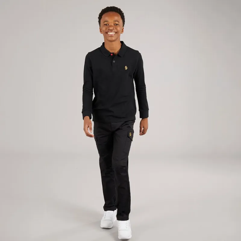 New Drenge Future Cargobukser Sort Jeans Og Bukser