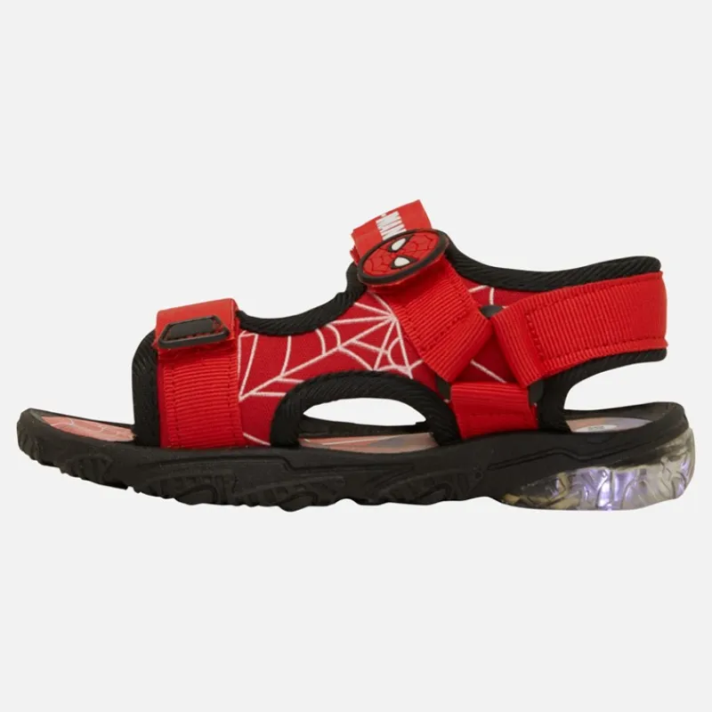Sale Drenge Infant Light Up Sandaler Flerfarvet Dine Yndlings Tegnefilm|Klip-Klapper Og Sandaler