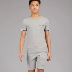Drenge Jaxon Sæt Grå Shorts|Sæt