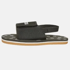 Best Drenge Logo Sandaler med Elastik Sort 2 Klip-Klapper Og Sandaler|Klip-Klapper Og Sandaler