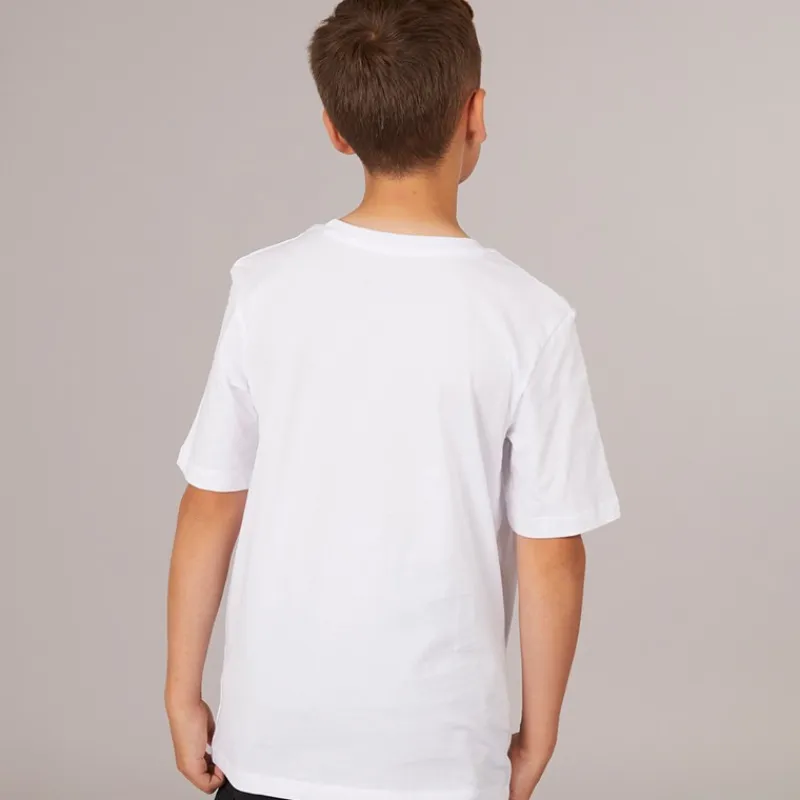 Discount Drenge Logo T-Shirt Hvid Print/Navy Blazer/Ægte Rød T-Shirts Og Undertrøjer