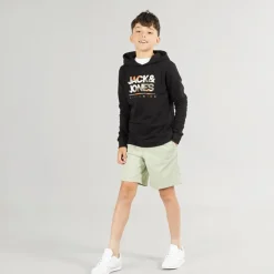 Sale Drenge Luke Hoodie Sort Hættetrøjer Og Sweatshirts