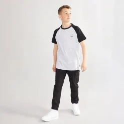 Discount Drenge Marster Fem Pakke T-Shirts Gråmeleret / Is / Blågrøn / Hvid / Skiferblå Multipakker|T-Shirts Og Undertrøjer