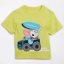 Online Drenge Mase T Shirt Sunny Lime P M-22 Sunny Lime Dine Yndlings Tegnefilm|T-Shirts Og Undertrøjer