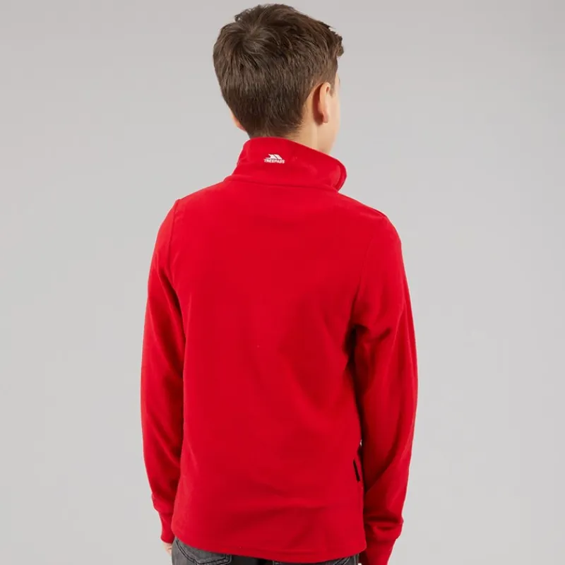 Outlet Drenge Masonville Fleece Rød Hættetrøjer Og Sweatshirts|Jakker Og Frakker