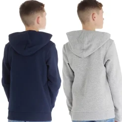 New Drenge Mikk To-pak Hoodies Blå Blazer/​Lysegrå Melange Multipakker|Hættetrøjer Og Sweatshirts