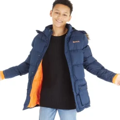 Outlet Drengenes Calcott Jakke Blå Jakker Og Frakker