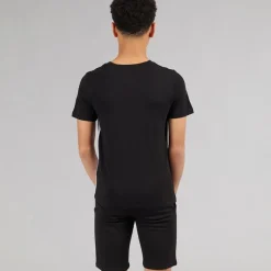 Discount Drengenes Jax Blocking T-shirt og Shorts Sæt Sort Sæt|T-Shirts Og Undertrøjer