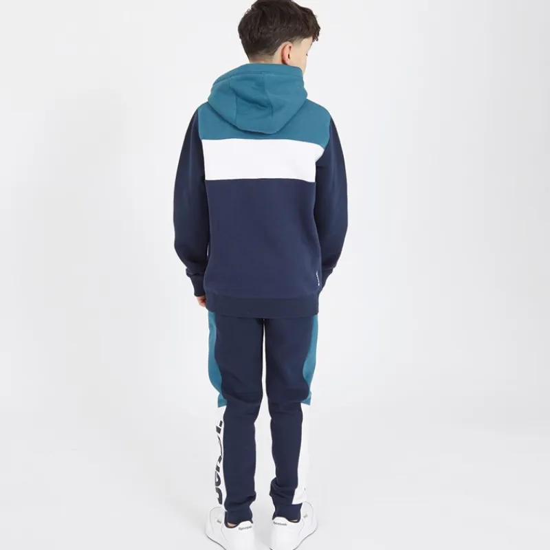 Online Drengenes Marraf Farveblok Tracksuit Blå Træningsdragter
