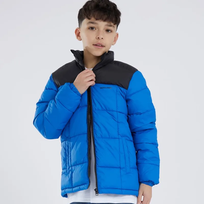 Discount Drenge Otis Puffer Halsjakke Lapis Blå Jakker Og Frakker
