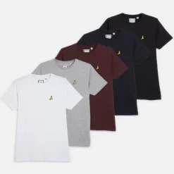 Discount Drenge 5-pak T-Shirts Multi Multipakker|T-Shirts Og Undertrøjer