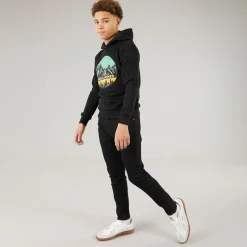 Discount Drenge Peak Hættetrøje Sort Hættetrøjer Og Sweatshirts
