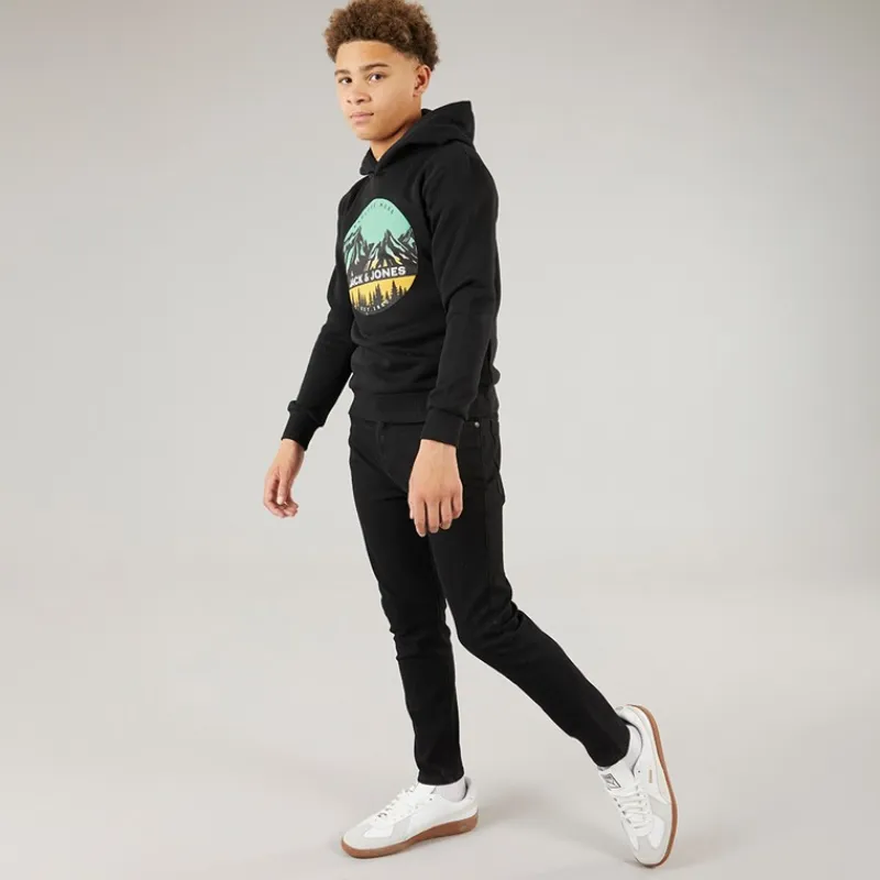 Discount Drenge Peak Hættetrøje Sort Hættetrøjer Og Sweatshirts