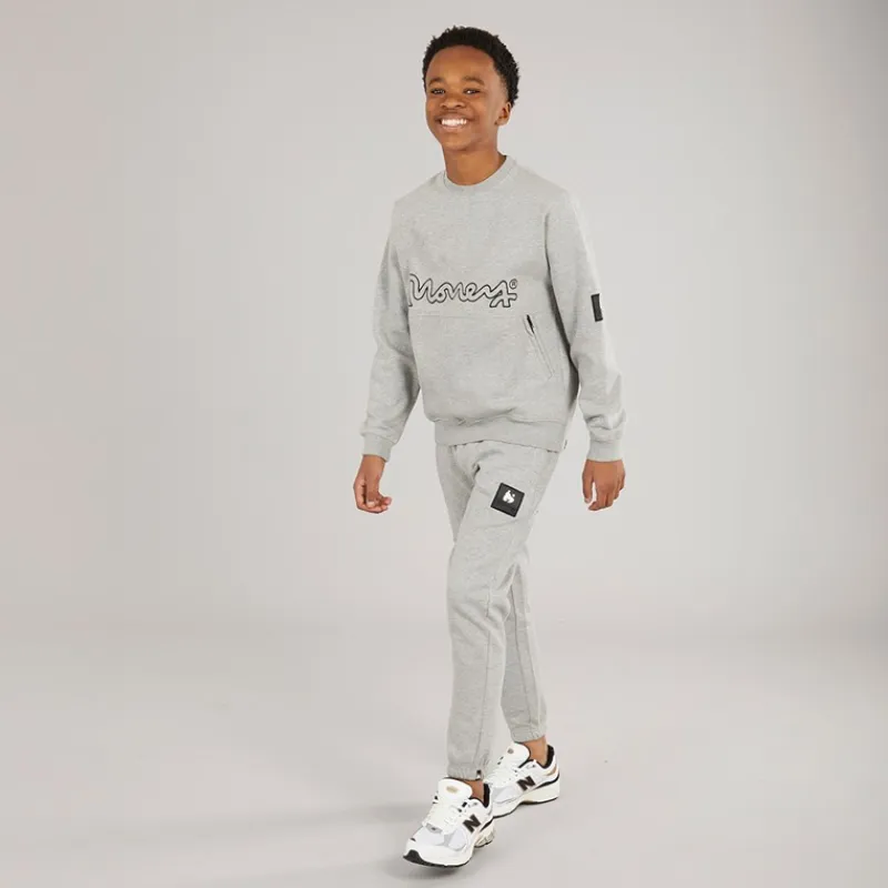 Best Drenge Relex Crew Sweatshirt Grå Hættetrøjer Og Sweatshirts