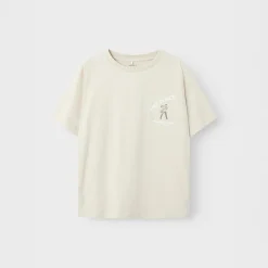 Hot Drenge Saldur T-shirt Brown Rice T-Shirts Og Undertrøjer