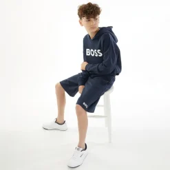 Best Drenge Shorts af jerseystof Blå Shorts