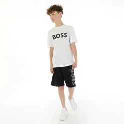 Outlet Drenge Shorts af jerseystof Shorts