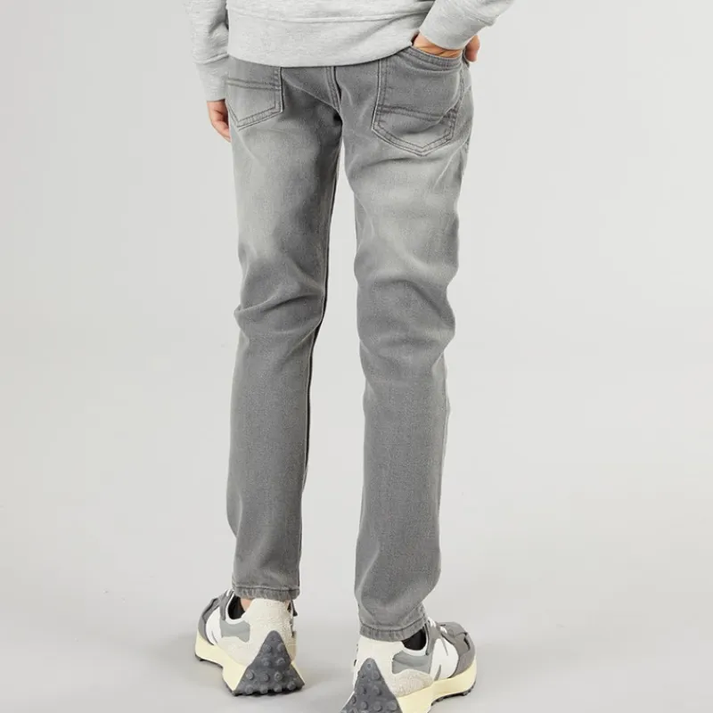 Clearance Drenge Slim Fit Jeans Grå Jeans Og Bukser