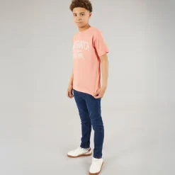 Clearance Drenge Slim Jeans Mørk Vask Jeans Og Bukser
