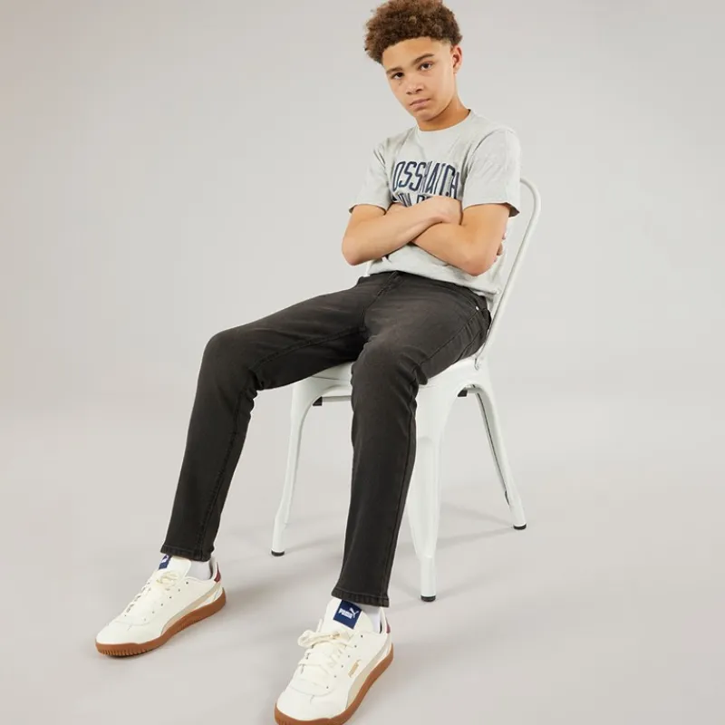 Hot Drenge Slim To Pak Jeans Mellem Vask/Sort Vasket Multipakker|Jeans Og Bukser