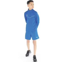 Discount Drenge teamRISE Sport træningstrøjer Blå Tøj|Hættetrøjer Og Sweatshirts