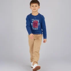 Best Drenge T-shirt Blue Lily T-Shirts Og Undertrøjer