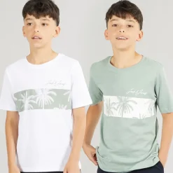 Clearance Drenge T-shirts Hvid Multipakker|T-Shirts Og Undertrøjer