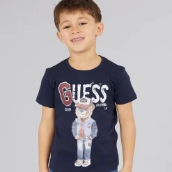 Clearance Drenge T-shirt Smart Blue T-Shirts Og Undertrøjer
