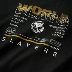 Drenge Victor T-shirt Sort T-Shirts Og Undertrøjer