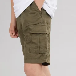 Best Drenge Zeus Cargo Shorts Olivengrøn Nat Shorts
