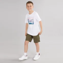 Best Drenge Zeus Cargo Shorts Olivengrøn Nat Shorts