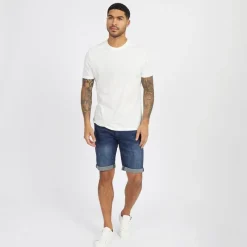 Hot Herre Zeki Denim Shorts Mørk Vask Shorts Og Badetøj·Shorts