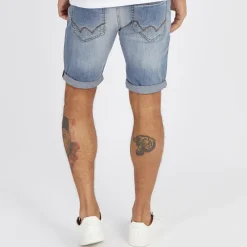 Outlet Herre Zeki Jeans Shorts Stone Wash Shorts Og Badetøj·Shorts