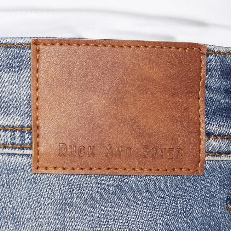 Outlet Herre Zeki Jeans Shorts Stone Wash Shorts Og Badetøj·Shorts