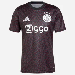 Hot Herre AFC Ajax Pre-Match Trøje Sort Træning|T-Shirts Og Undertrøjer