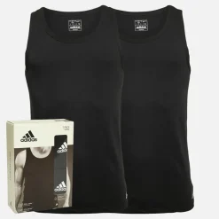 Best Herre Aktiv Flex Bomuld To Pak Tanktoppe T-Shirts Og Undertrøjer