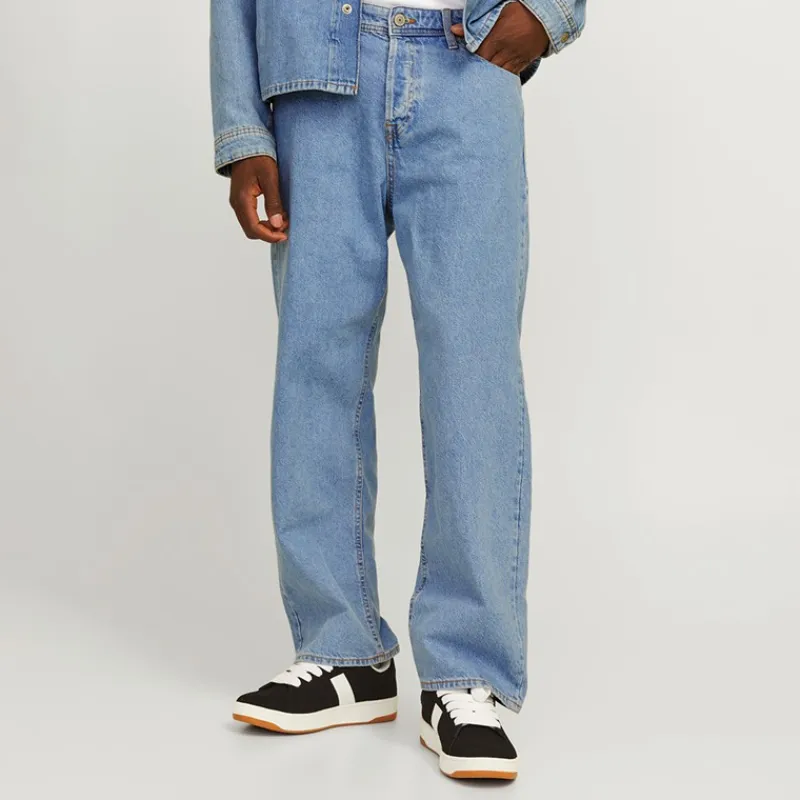 New Herre Alex SQ 704 Baggy Fit Jeans Lyseblå Jeans Og Bukser·Jeans