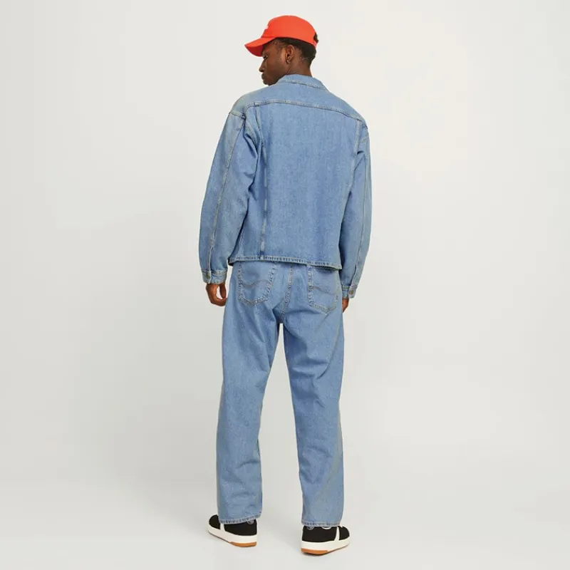 New Herre Alex SQ 704 Baggy Fit Jeans Lyseblå Jeans Og Bukser·Jeans