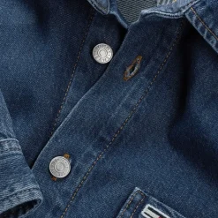 Best Herre Almindelig Langærmet Skjorte Denim Medium T-Shirts, Poloer Og Skjorter·Skjorter