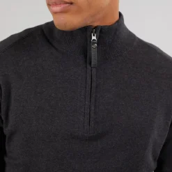 Best Herre Ancona Jumper Charcoal Mix Trøjer Og Cardigans·Trøjer