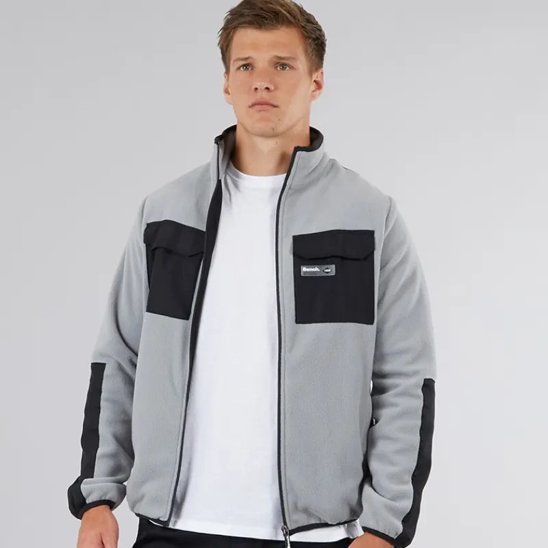 Best Herre Anders Funnel Neck Fleece Circular Grå Hættetrøjer Og Sweatshirts·Fleecetøj|Træningsdragter Og Joggingbukser·Fleecetøj