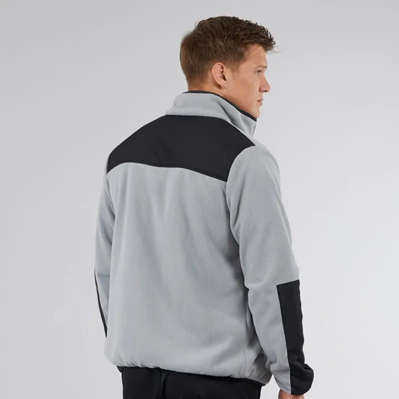Best Herre Anders Funnel Neck Fleece Circular Grå Hættetrøjer Og Sweatshirts·Fleecetøj|Træningsdragter Og Joggingbukser·Fleecetøj