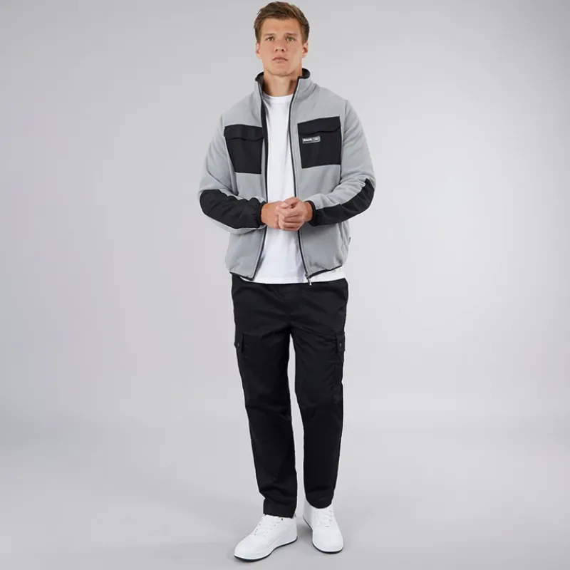 Best Herre Anders Funnel Neck Fleece Circular Grå Hættetrøjer Og Sweatshirts·Fleecetøj|Træningsdragter Og Joggingbukser·Fleecetøj