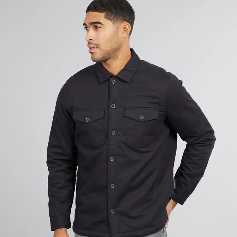 Discount Herre Arbejdsmand Borg Overshirt Marine T-Shirts, Poloer Og Skjorter·Skjorter|Jakker Og Frakker·Jakker Og Frakker